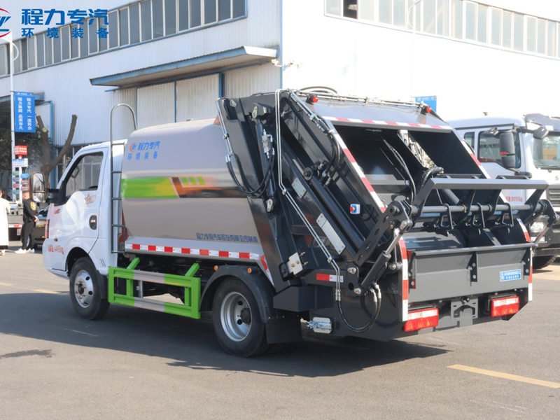 東風(fēng)途逸弧形箱體壓縮垃圾車