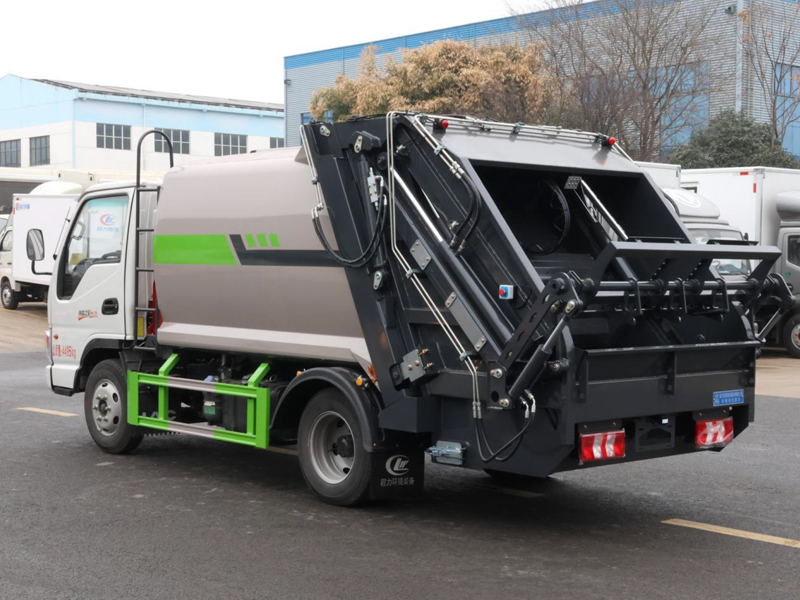 江淮康鈴弧形箱體壓縮垃圾車