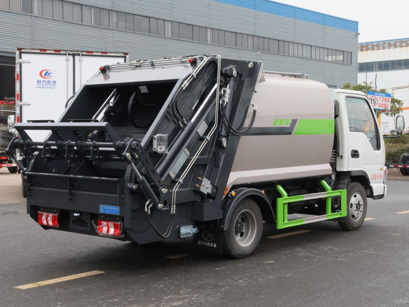 江淮康鈴弧形箱體壓縮垃圾車