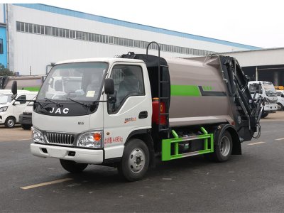 江淮康鈴弧形箱體壓縮垃圾車