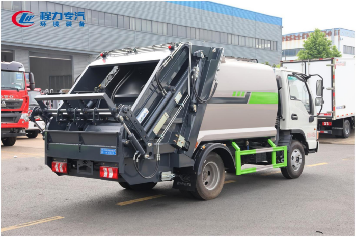 江淮駿鈴E3壓縮垃圾車