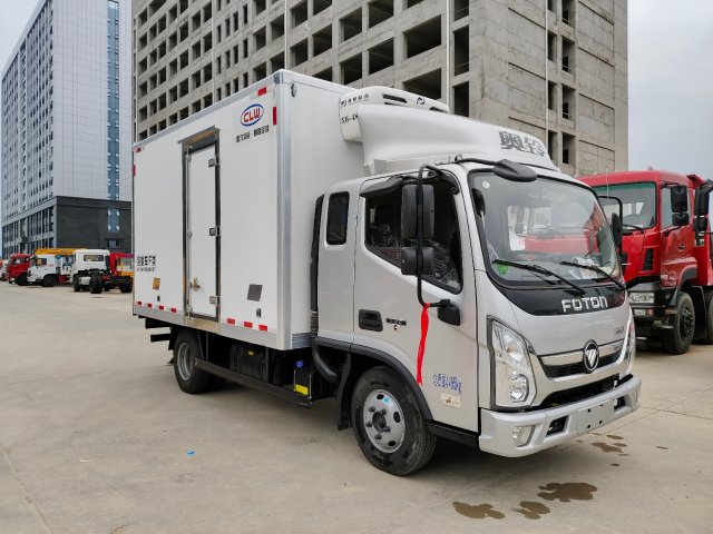 福田奧鈴速運排半冷藏車