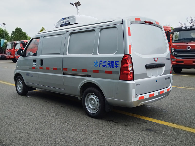 五菱汽油版面包冷藏車