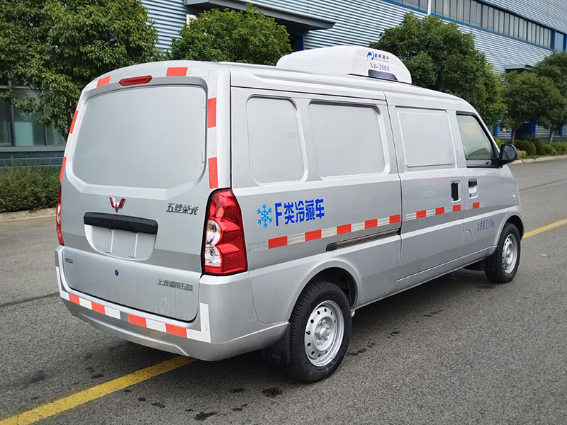 五菱汽油版面包冷藏車